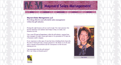 Desktop Screenshot of maynardsales.com